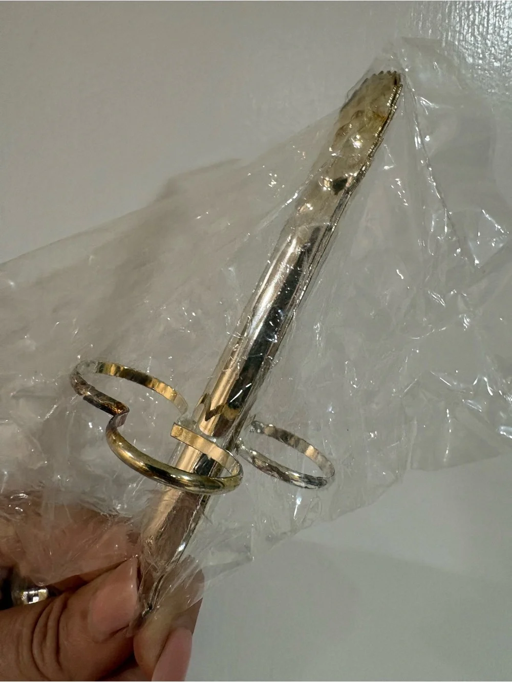 Vintage asparagus tongs new in packaging